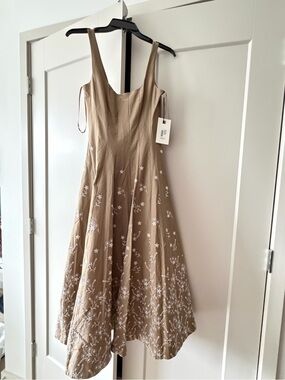 STAUD | Dresses | Staud Phare Silk Dress Ivory 0 | Poshmark